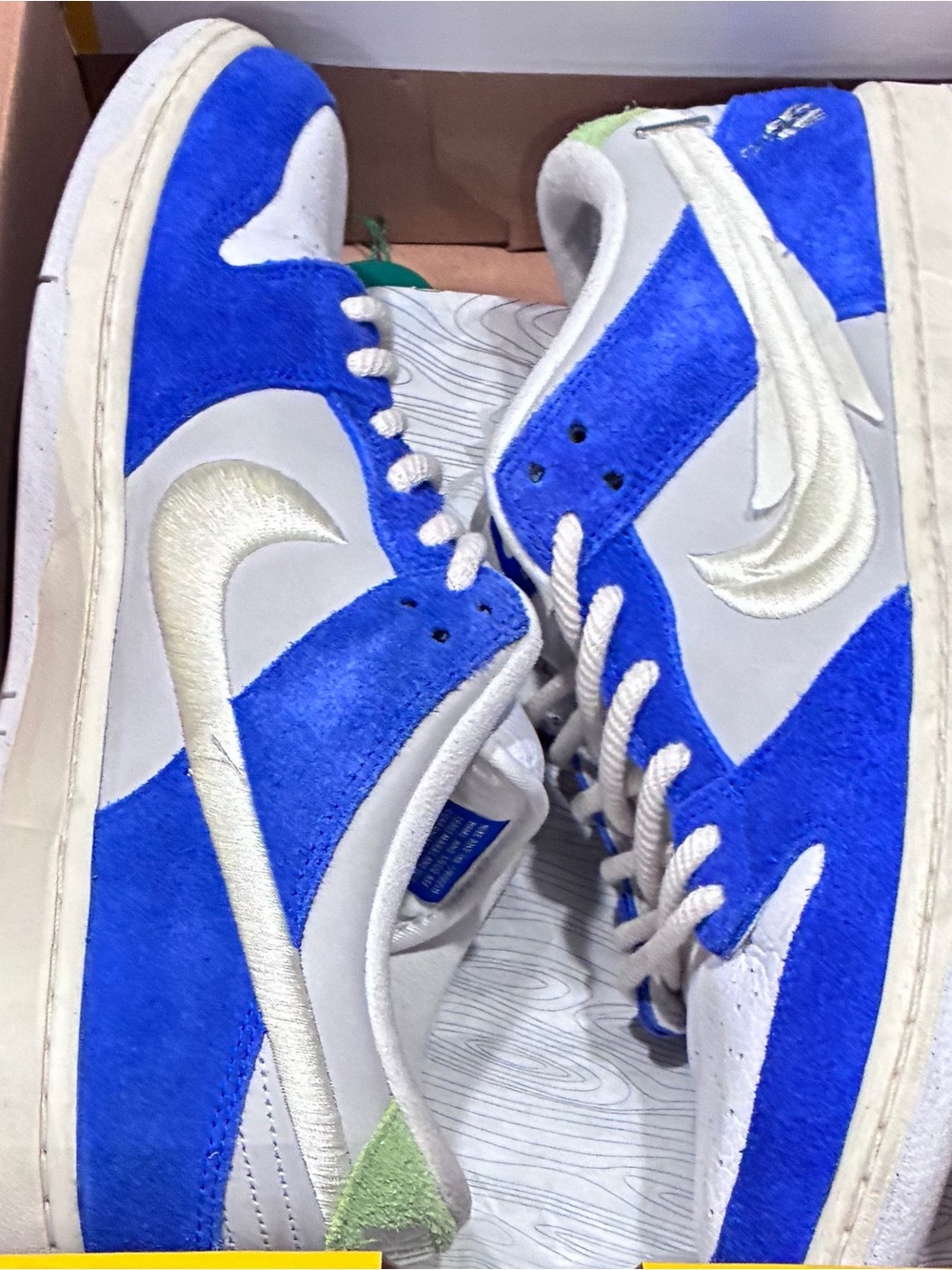 Nike SB Dunk Low Fly Streetwear Gardenia Sz 11 PreOwned/Used OG ALL 100%AUTHENTI - Picture 9 of 9